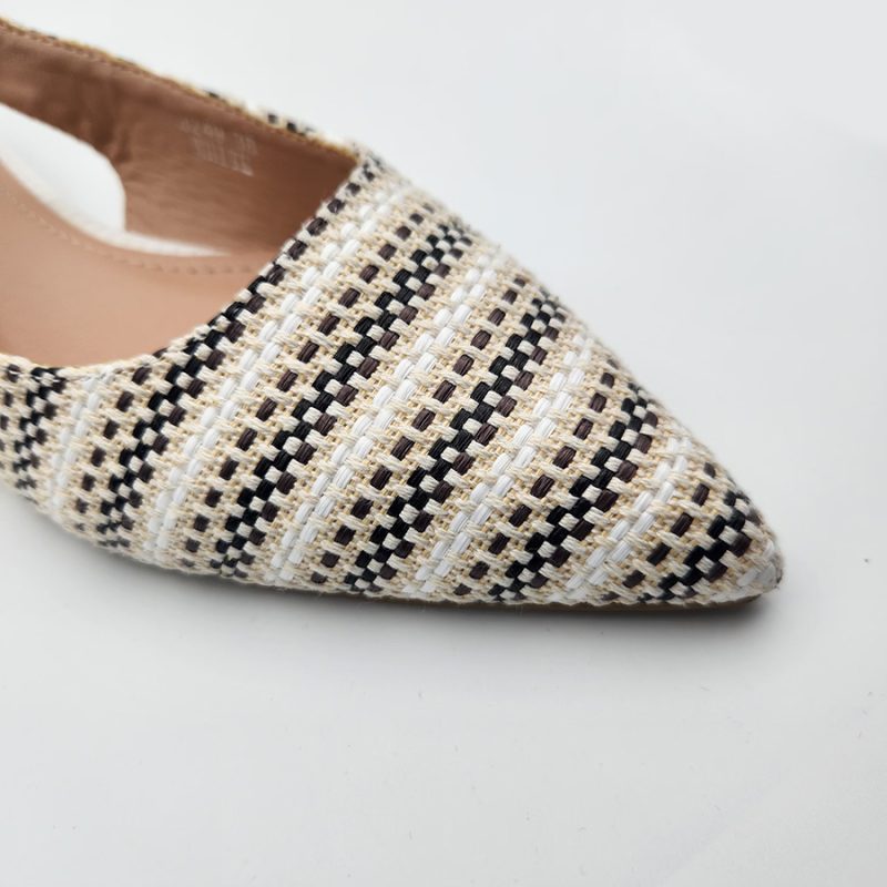 Ballerines tressées à bout pointu et nœud décoratif – Image 5