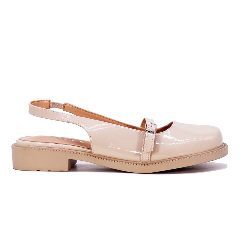 Slingback ouvertes à bride arrière vernis – Image 2