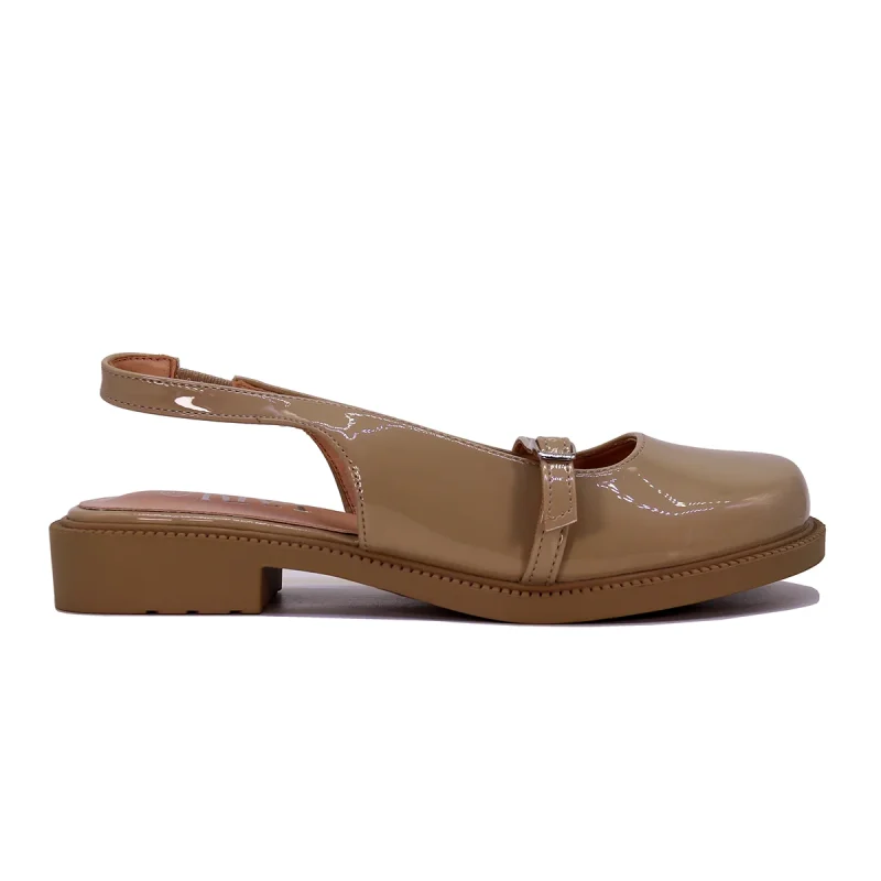Slingback ouvertes à bride arrière vernis – Image 3