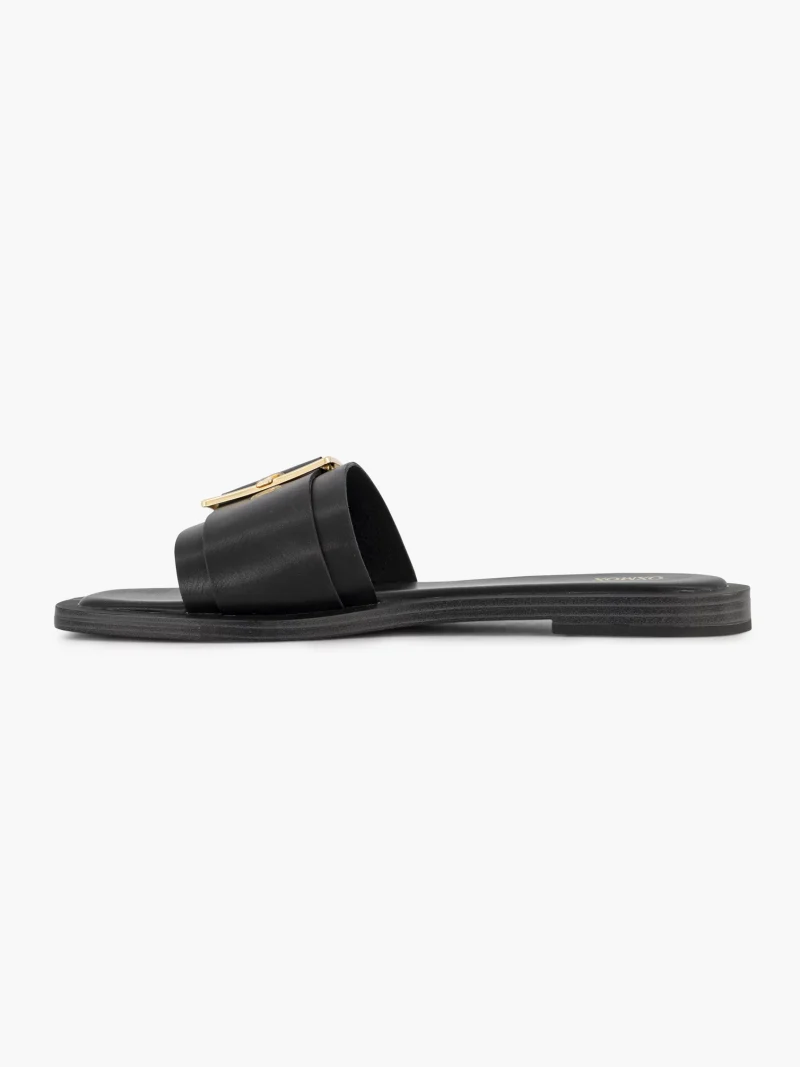 Mule plate à boucle architecturale – Design chic et confort premium – Image 3