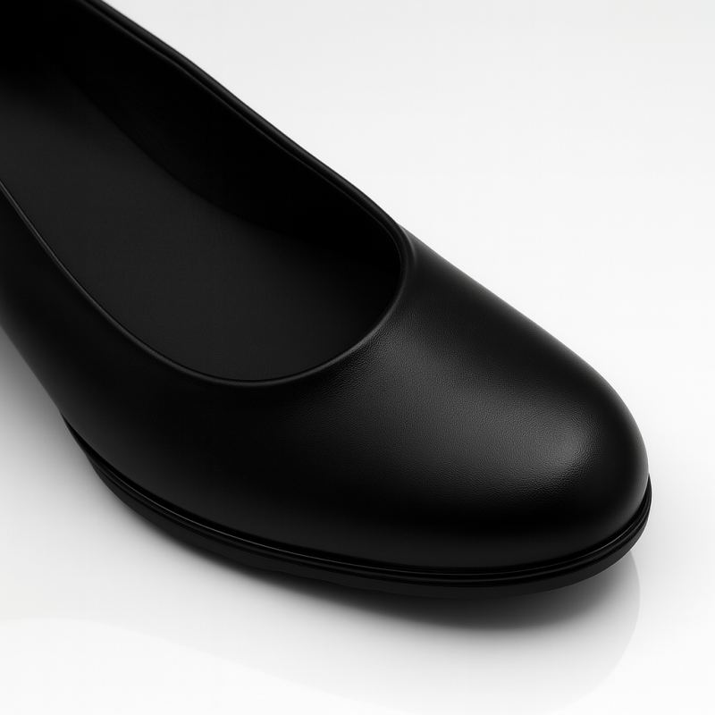 🇫🇷 Escarpin à talon carré semelle souple en cuir – Image 5