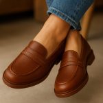 Mocassin élégant à semelle confortable