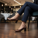 🇫🇷 Escarpin à talon finition lycra stretch et semelle très confortable