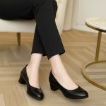 🇫🇷 Escarpin à talon bloc et semelle très confortable