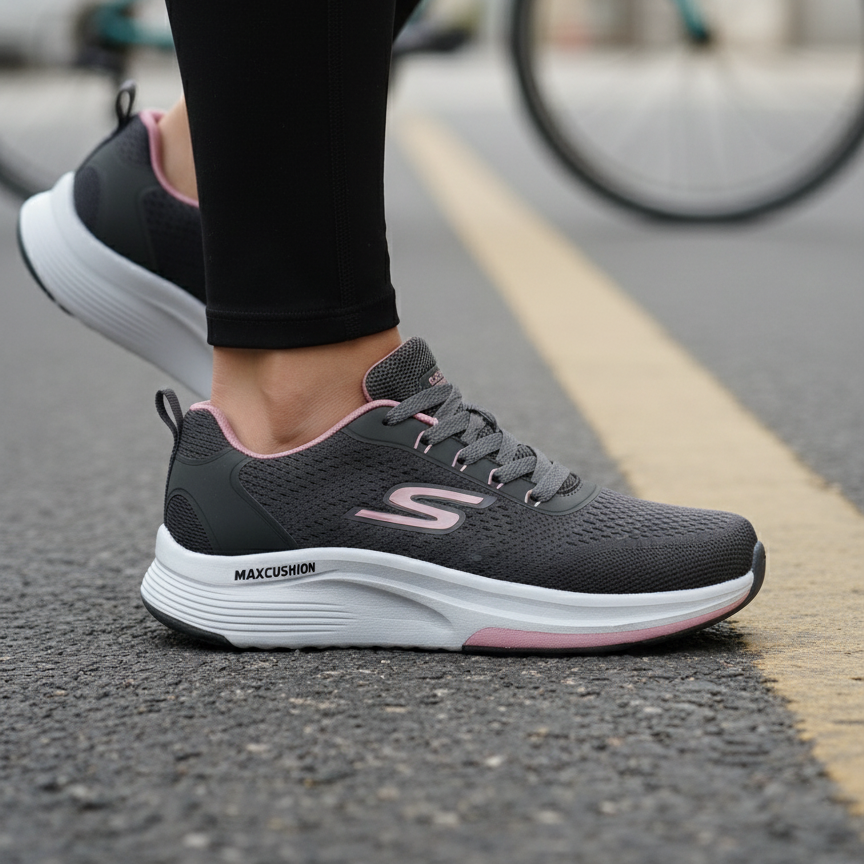 Sneakers sportives à amorti maximal