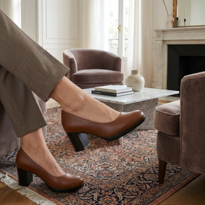 🇫🇷 Escarpin Business à Talon haut Bloc Confort