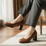 🇫🇷 Escarpin Business à Talon haut Bloc Confort