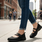 🇪🇸 Chaussures Confort Actif Noir – Sweden Kle