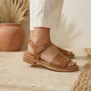 Sandales Confort Femme à Bride Ajustable – Semelle Souple